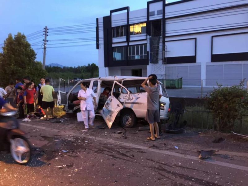 Nahas empat kenderaan, sembilan pelajar sekolah rendah 