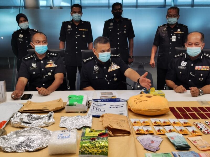 Sibu Police Arrest Six Suspected Gang Members, Seize Drugs Worth RM76 ...