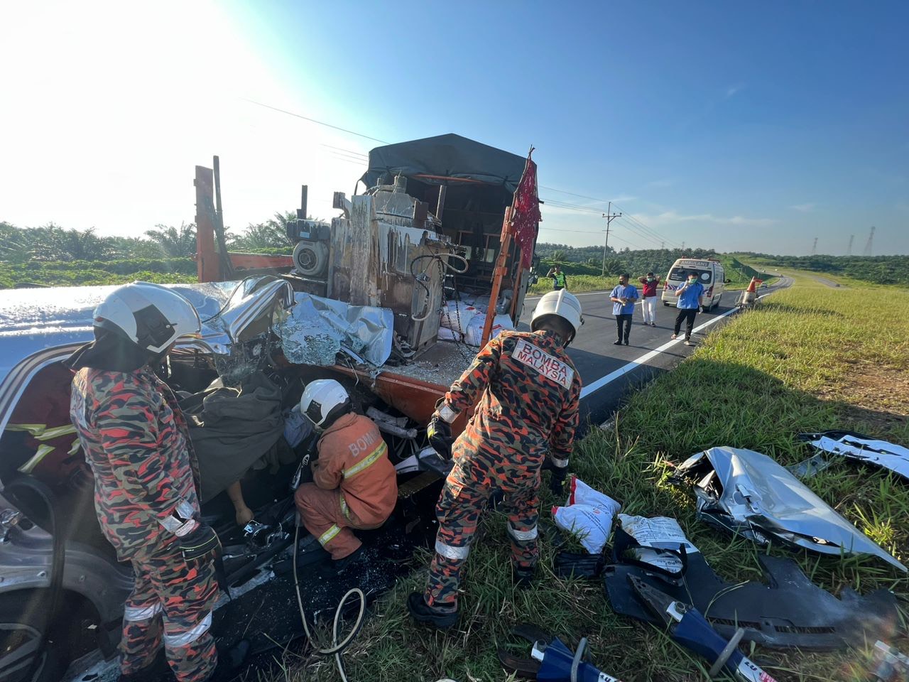 Seorang Maut Dalam Kemalangan Di Jalan Pesisir Bintulu-Samalaju ...